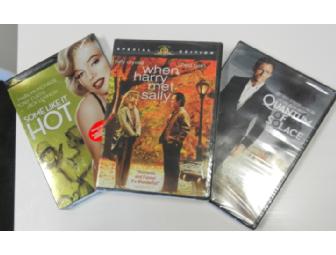 3 DVD Package-'When Harry Met Sally', 'Some Like It Hot', and 'Quantum of Solace'
