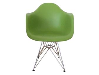 Green Mid-Century Arm Chair (Set of Two) - Includes Free Shipping