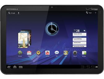 Collectible Motorola Gold-Finished Xoom Tablet Package