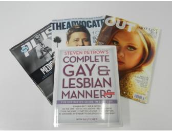 'Complete Gay and Lesbian Manners' Book and Magazine Package