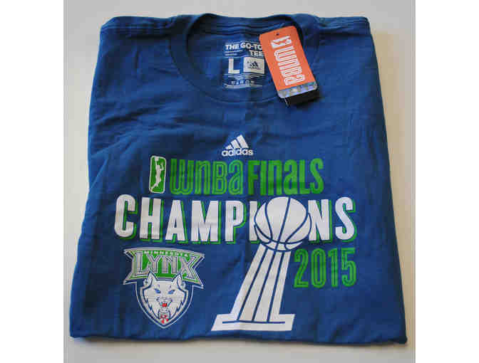 Minnesota Lynx Blue WNBA Finals Championship Locker Room T-Shirt and Cheering Towel