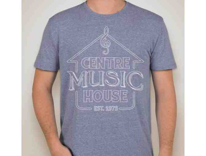 Centre Music House Tri-Blend Branded T-Shirt