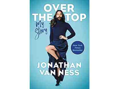 Signed copy of Over the Top: A Raw Journey to Self-Love by Jonathan Van Ness