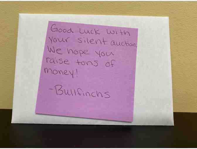 $25 Gift Card to Bullfinchs Restaurant
