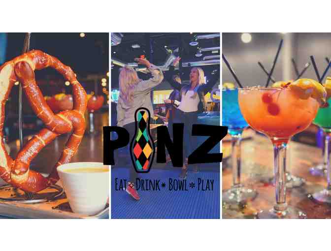 Bowling Party for 6 at Pinz