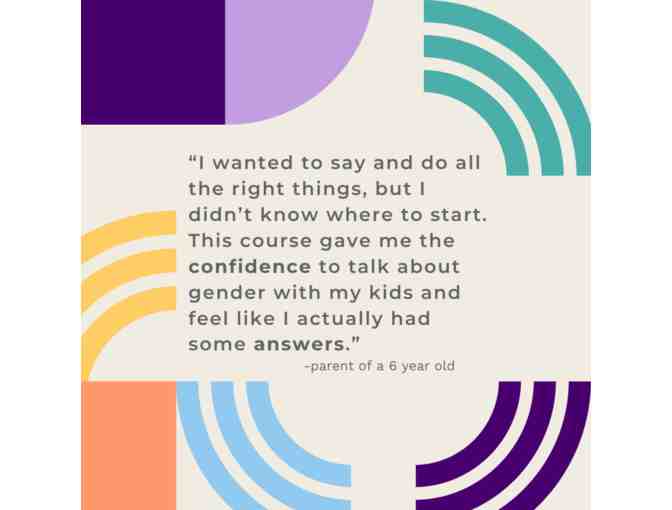 How to Talk to Kids About Gender Online Course