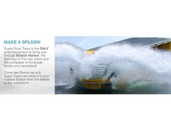 Boston Upper Deck Trolley Tours - Four (4) Tickets