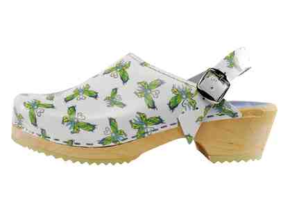 Cape Clogs Ovarian Cancer Butterfly Clogs