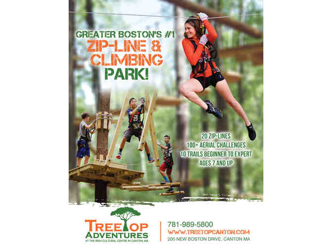Tree Top Adventures - 2 tickets for fun! - Photo 1