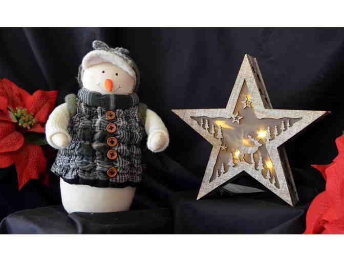 Woodsy Snowman and Star