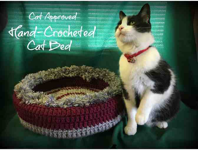 Hand-Crocheted Cat Bed