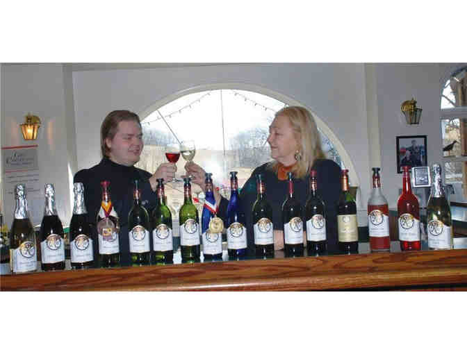 Wine Tasting . . . at the Christian W. Klay Winery