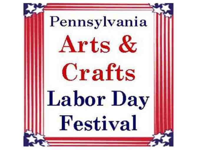 Snacks and Arts & Crafts for Two  . . .at the PA Labor Day Festival