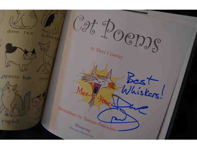 Autographed Book: Dave Crawley's 'Cat Poems'