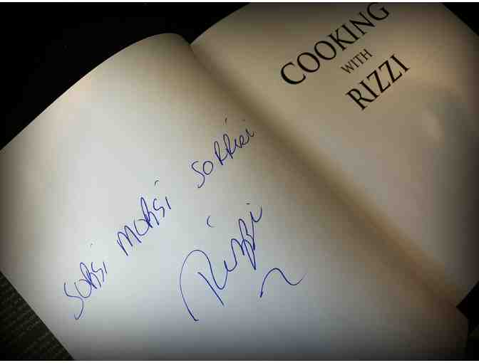 'Cooking with Rizzi' . . . autographed!