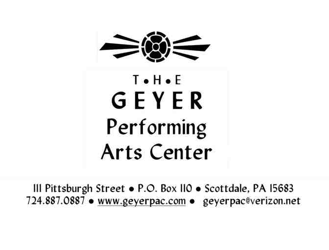 Dinner and a Show  . . . at the Geyer