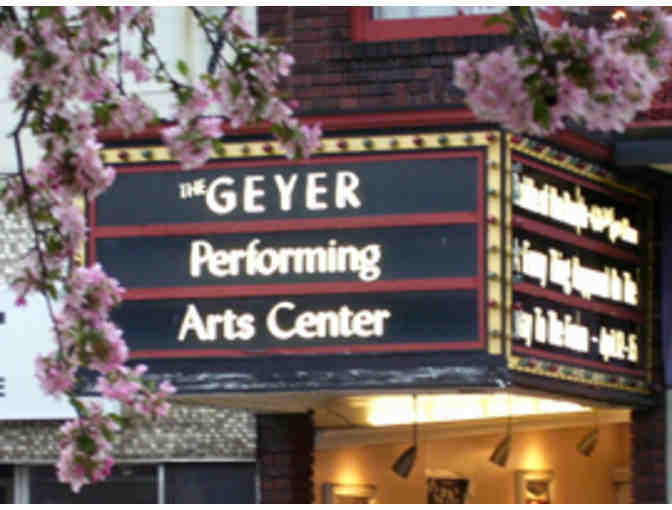 An Evening of Theater for Two . . . at the Geyer!