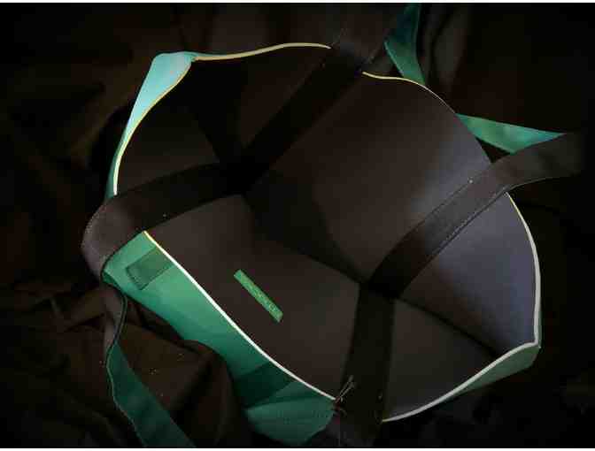 FitKicks Everyday Reversible Teal/Navy Tote