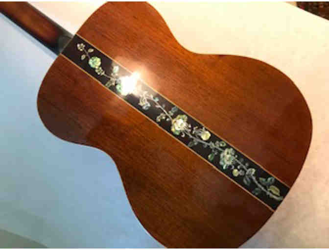Bruce Wei Guitar with Abalone Inlay