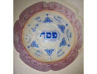 Passover Seder & Matzah Plate Set