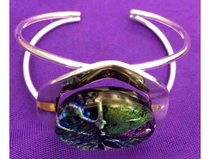 Hand Crafted Fused Glass Bracelet