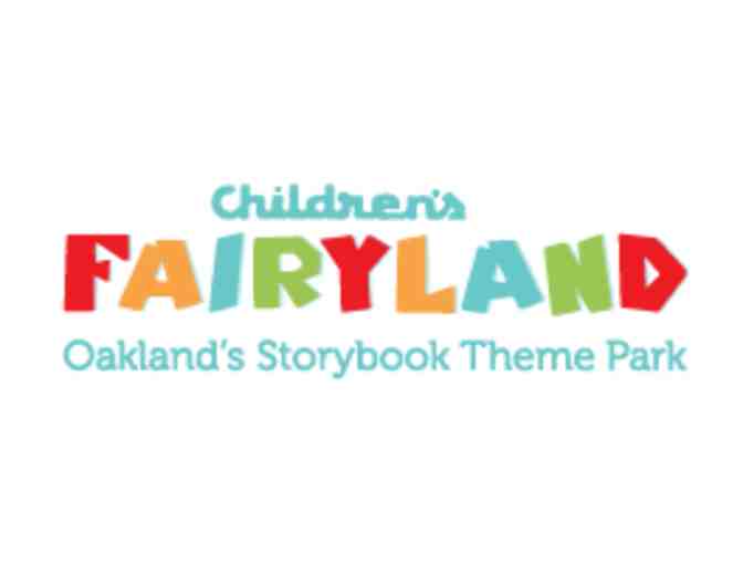 Four Admission Passes to Children's Fairyland