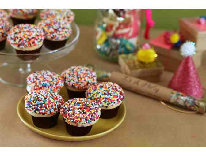 One Dozen Sprinkles Cupcakes