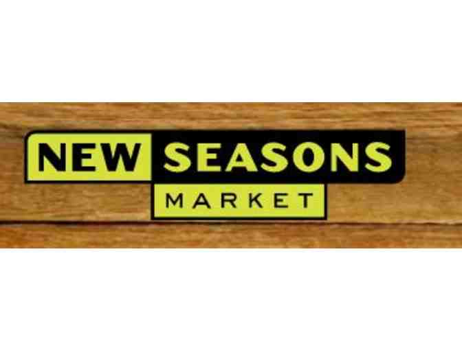 New Seasons Market $25 Gift Card with A Bundle of Groceries