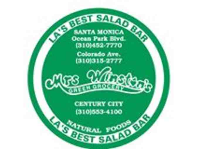 Mrs. Winston's Green Grocery: $10 Gift Certificate
