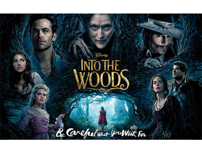Autographed INTO THE WOODS Screenplay