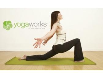One Month Unlimited Yoga, Yoga Works (locations all over California)