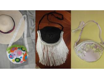 Beach Bra Purse & Hat