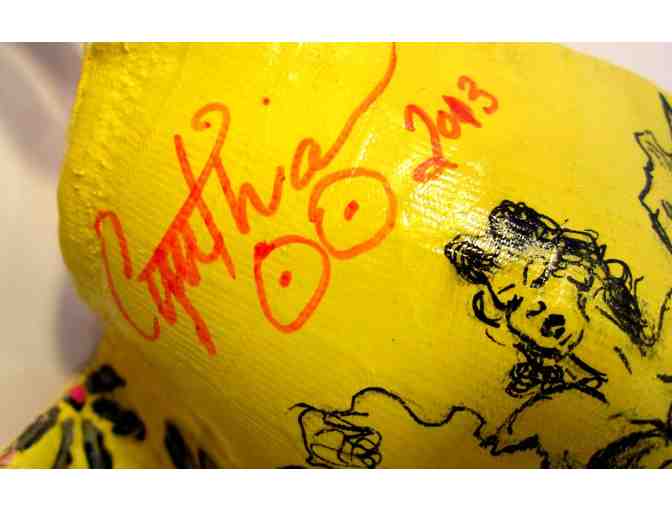 Livi Rae - autographed by Molly and Cynthia of the Lifetime hit show 'Double Divas'