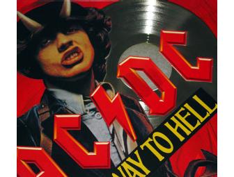 AC/DC Highway To Hell Gold Record Award non-Riaa LP CD