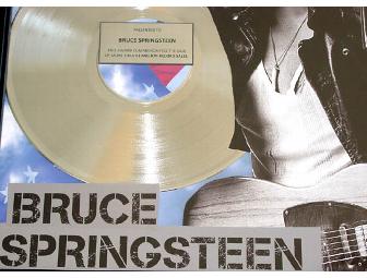 Bruce Springsteen Gold Record Award non-Riaa lp cd