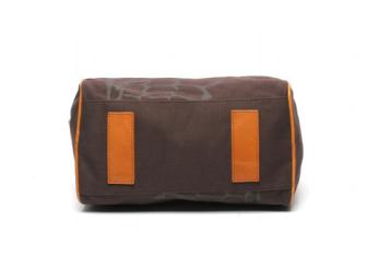 'Make Love Not Trash' Satchel (Chocolate)