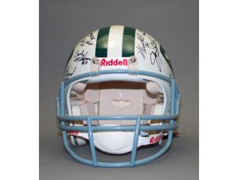 1969 SUPERBOWL CHAMPION JETS SIGNED HELMET