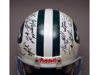 1969 SUPERBOWL CHAMPION JETS SIGNED HELMET