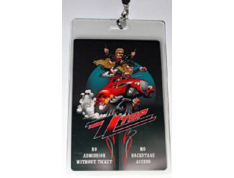 ZZ Top Autographed Signed Eliminator Album LP Pass