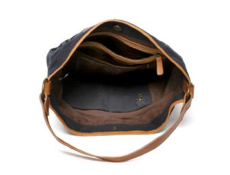 'Make Love Not Trash' Drawstring Bucket (Midnight)