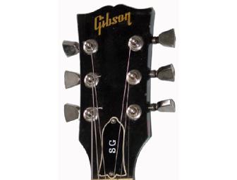 Bob Dylan Autographed Signed 1989 Airbrushed Gibson SG Guitar