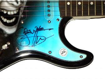 Gene Simmons Autographed Signed KISS Airbrush Guitar & Proof