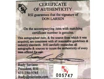 HAVE A PERFECT DAY - DON LARSEN