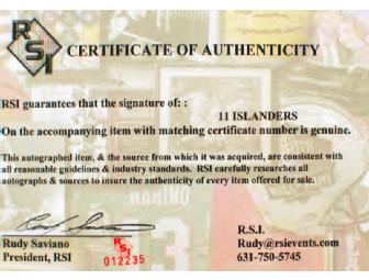 ISLANDER CHAMPIONSHIP LITHOGRAPH