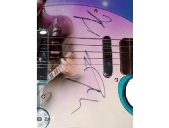 Jonas Brothers Autographed Signed Cool Airbrush Guitar & Proof