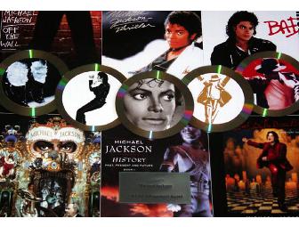 Michael Jackson Thriller Gold Platinum Record Award Display