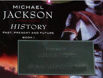 Michael Jackson Thriller Gold Platinum Record Award Display
