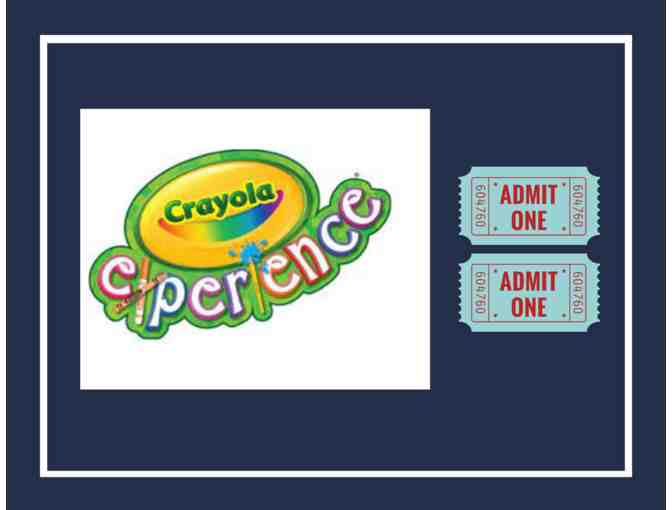 Two Tickets to the Crayola Experience