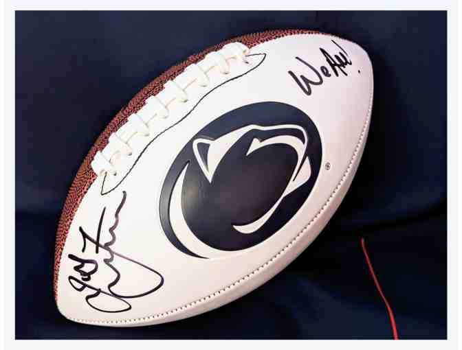 Autographed Football from Penn State Nittany Lions Coach James Franklin