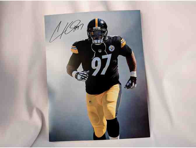 Pittsburgh Steelers Cameron Heywood Signed Lithograph